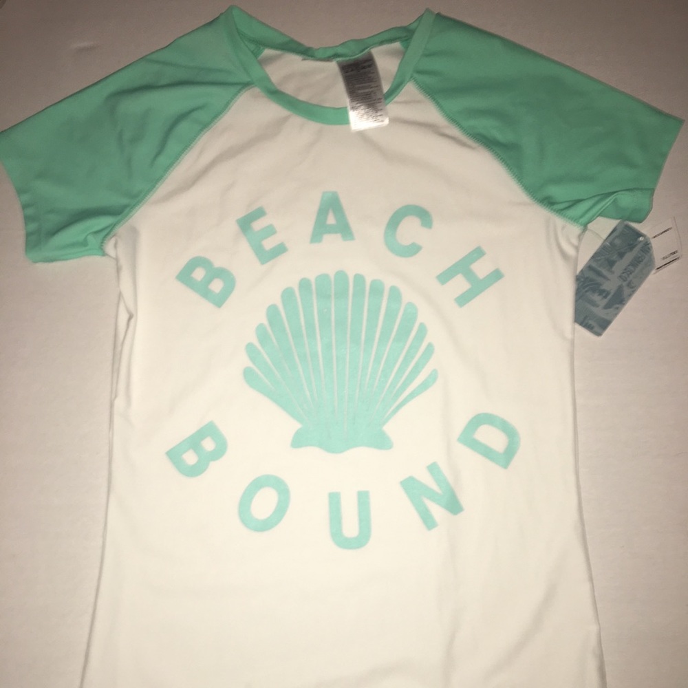 Beach bound swim shirt!
